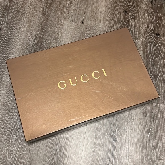 Gucci GG Monogram Leather/Canvas Boots - Picture 12 of 12